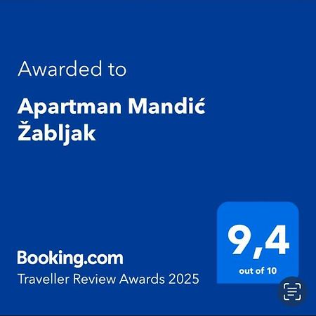 Apartman Mandic Zabljak المظهر الخارجي الصورة